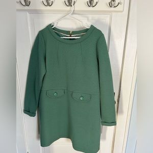 Boden 60’s Style Green Dresss